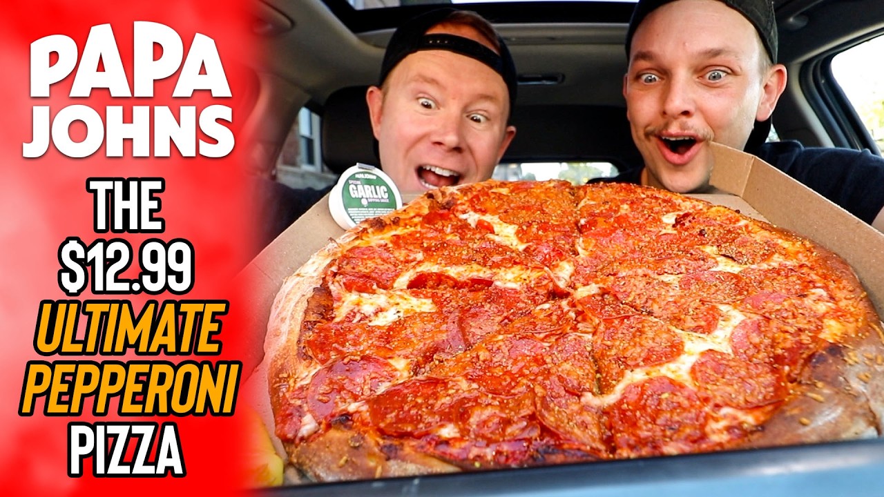 The Papa John's Ultimate Pepperoni Pizza Is Really, Really Good 🍕