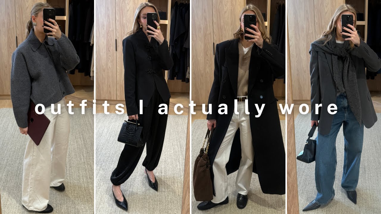 WHAT I WORE IN A WEEK | Real Life Outfits & Wedding Venue Visit