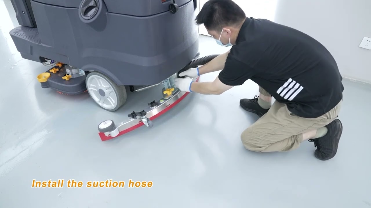 BTCR30 Unbox 2024 Ride-On Floor Scrubber Unbox