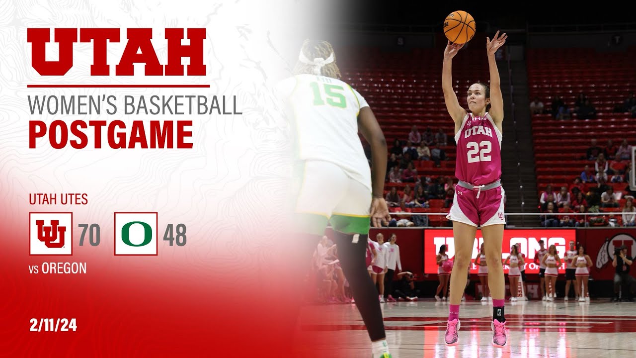 Utah Downs the Ducks 70-48!! | POSTGAME