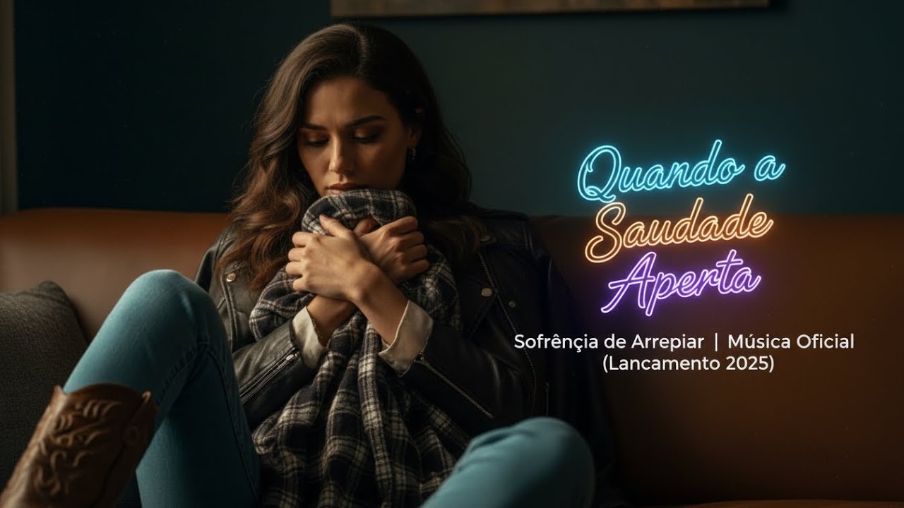 Quando a Saudade Aperta – Sofrência de Arrepiar | Música Oficial 2025 #sertanejouniversitário