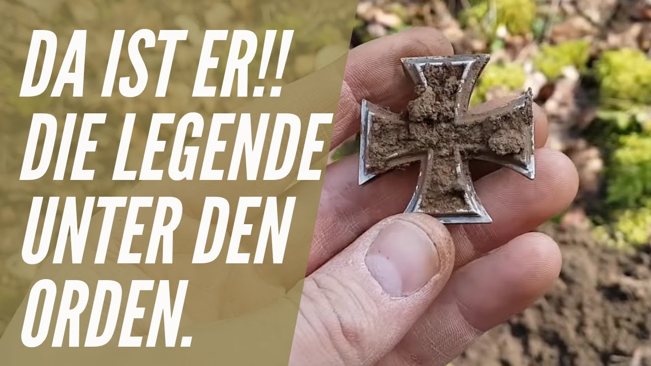 Den legendärsten Orden beim Sondeln gefunden! Schatzsuche mit Funden aus dem 1. und 2. Weltkrieg!