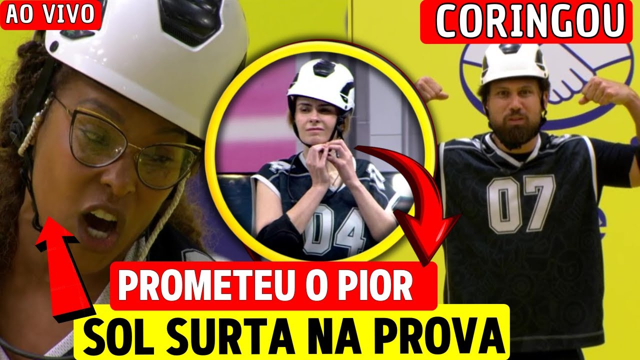 🔥 CORINGOU: BRIGIDO ELIMINA ANA PAULA DA PROVA E ELA PROMETEU O PIOR NA CASA: MILENA TRETA COM SOL