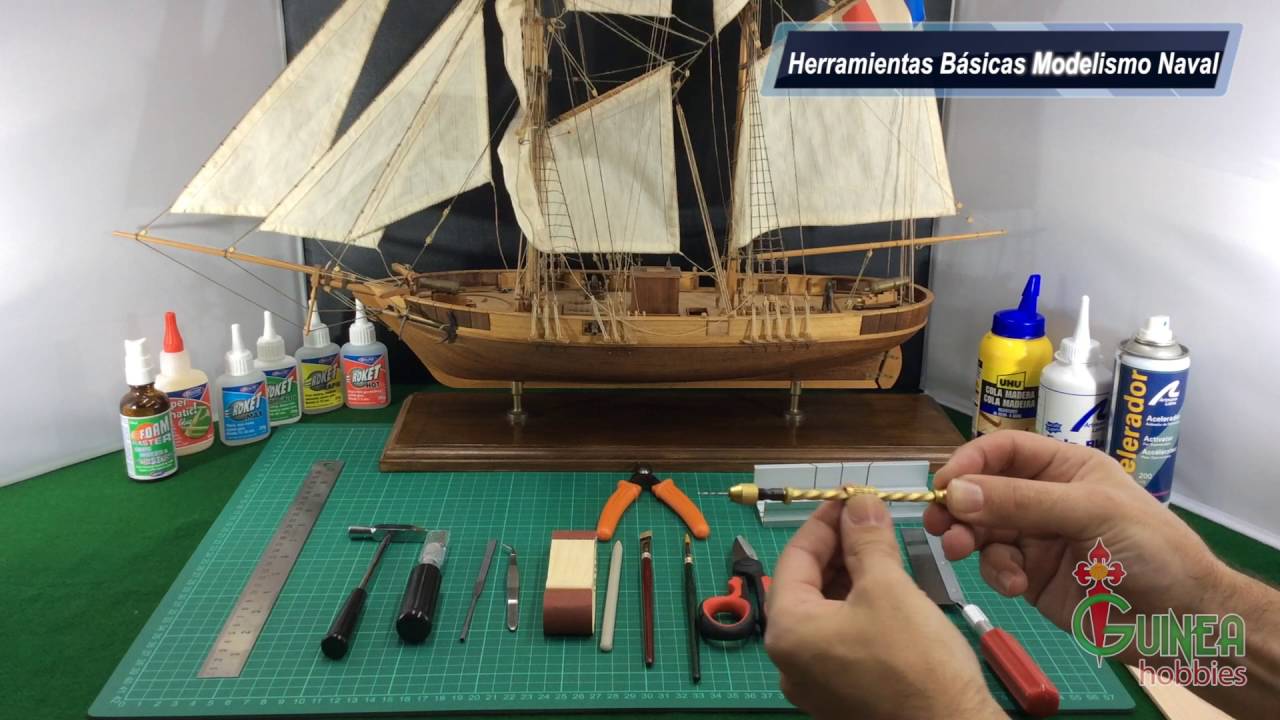 Herramientas Básicas Modelismo Naval - www.hobbiesguinea.es