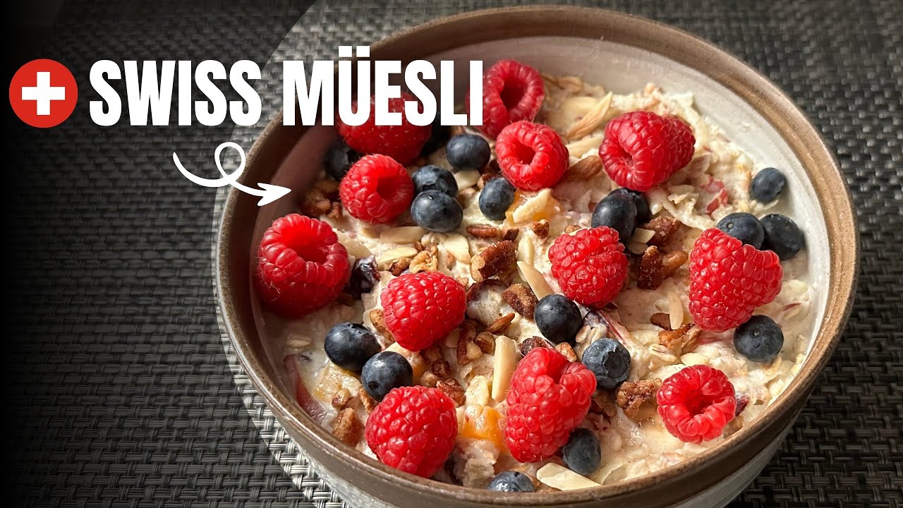 🇨🇭The Original Overnight Oats - Swiss Bircher Muesli