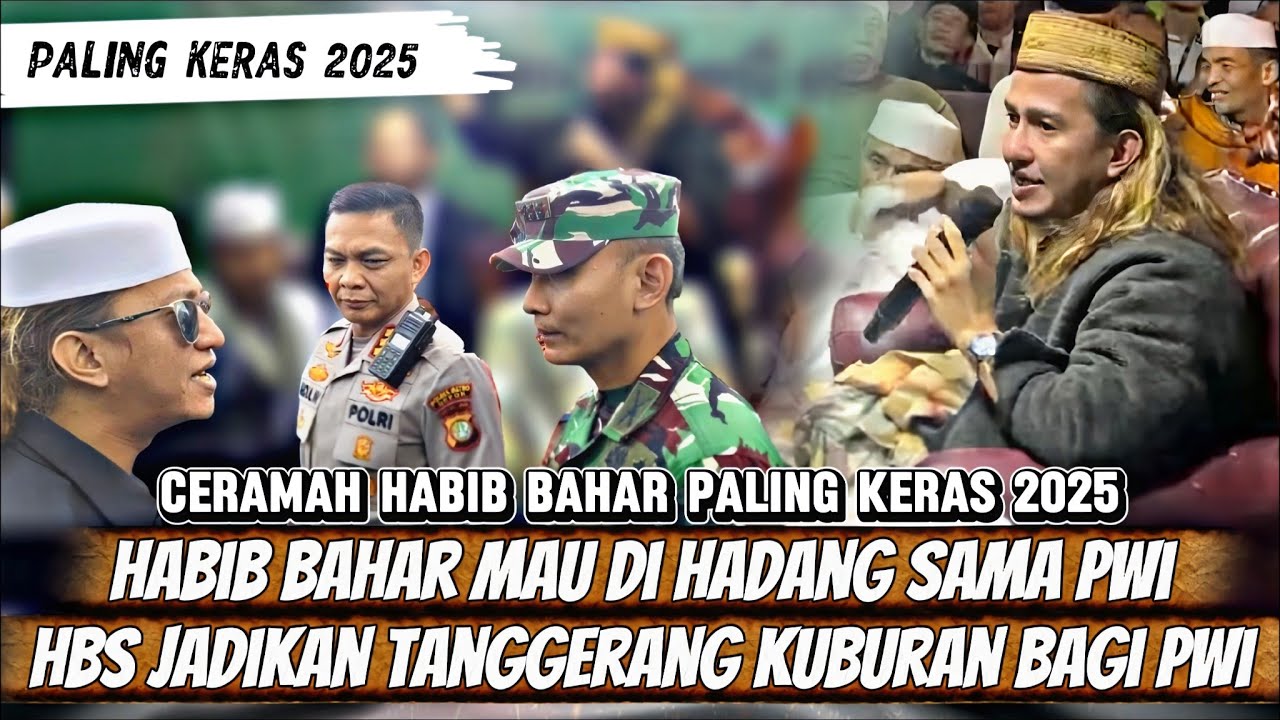 CERAMAH HABIB BAHAR PALING KERAS 2025 | HABIB BAHAR DI HADANG PWI DI TANGGERANG