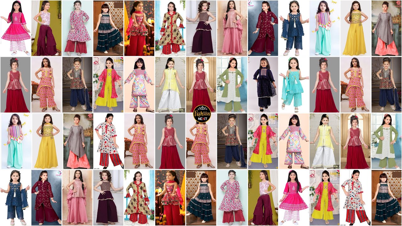 Baby Girl Palazzo Suit ideas | Palazzo Suit Collection baby girl | Bacchon ke Plazo | #plazzosets