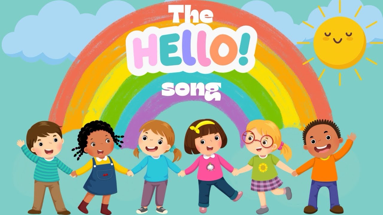 Hello Song - Toddler Greeting Song | Nursery Rhymes