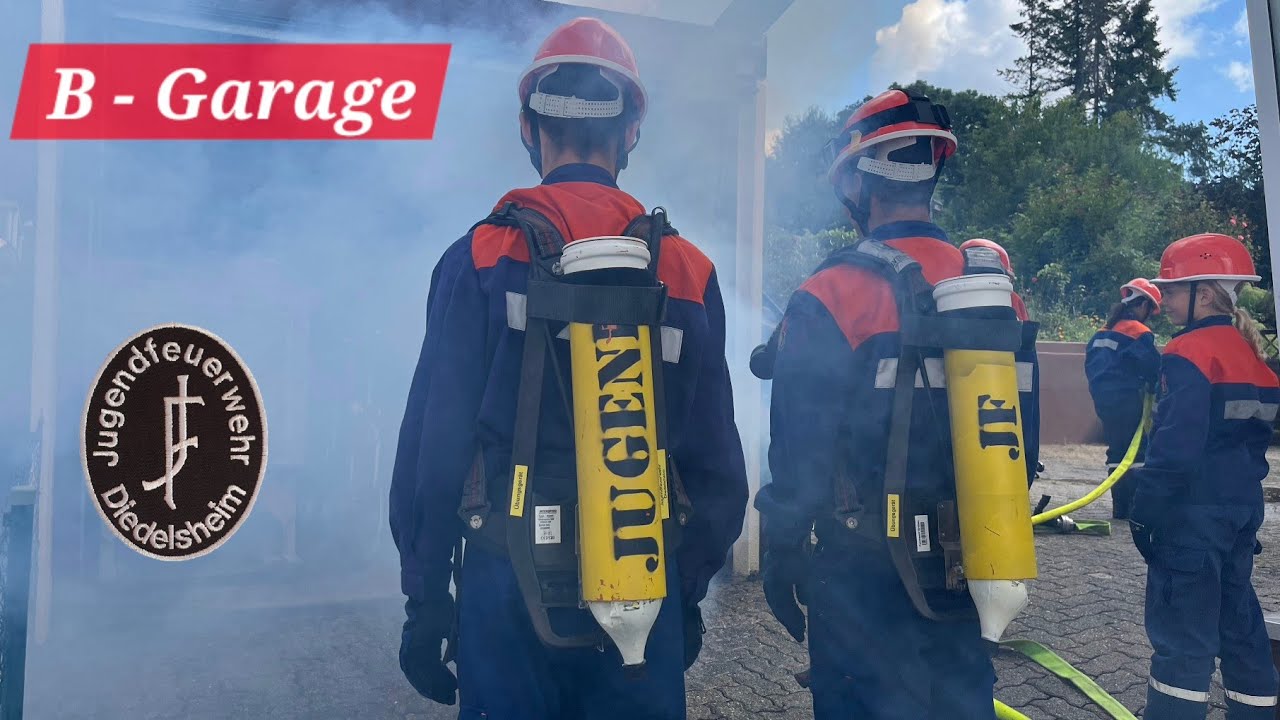 ATEMSCHUTZNOTFALL bei Brand | 24h-Übung | Jugendfeuerwehr Bretten, Abt. Diedelsheim