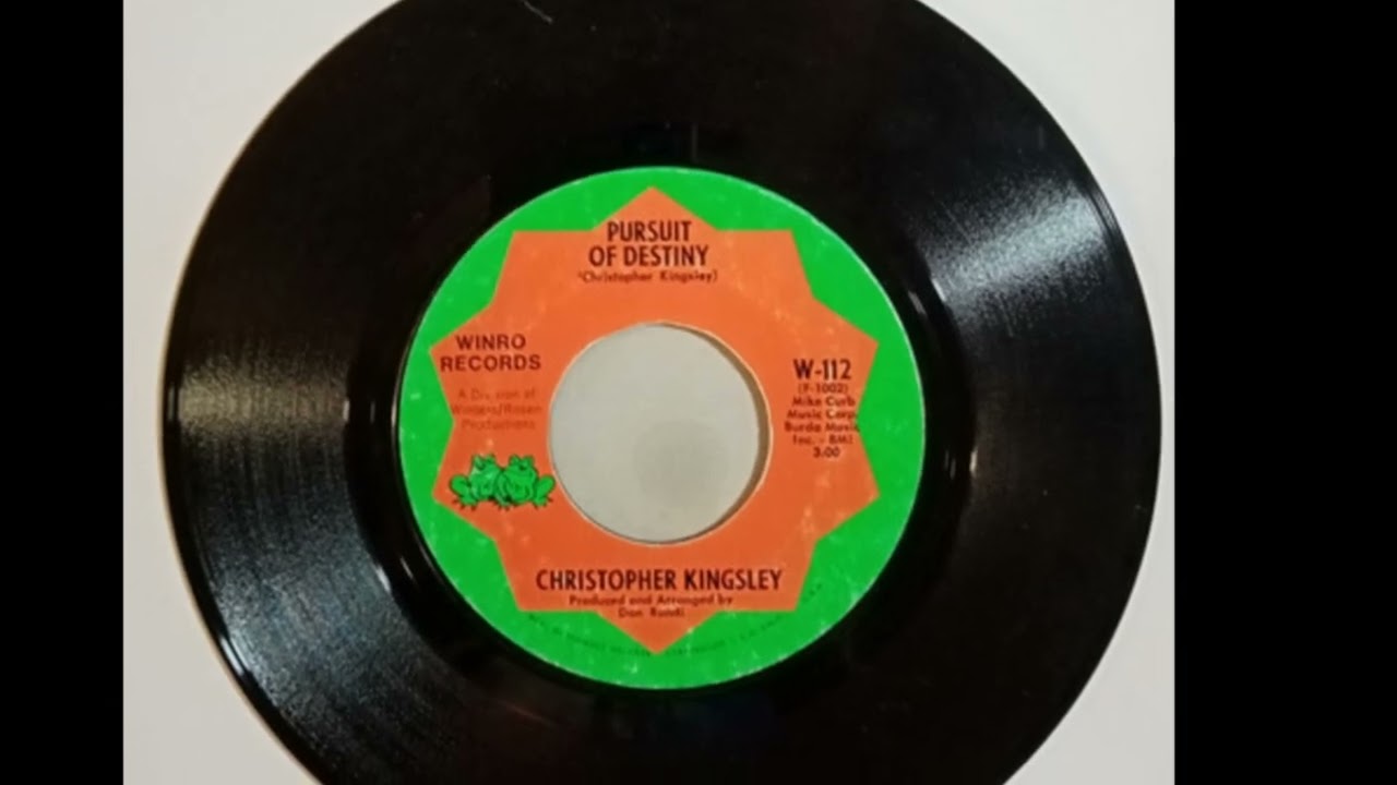Christopher Kingsley  &ndash;  Pursuit Of Destiny 1969 [Jeffrey Glenn's Lost Jukebox Volume 129]