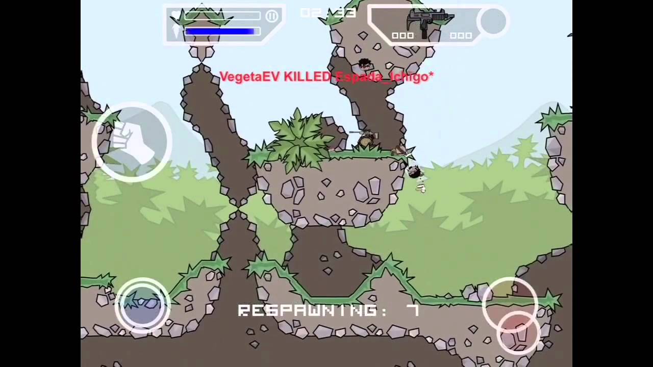 Mini Milita:2vs2  Ft.Semir,Vegeta,Mike