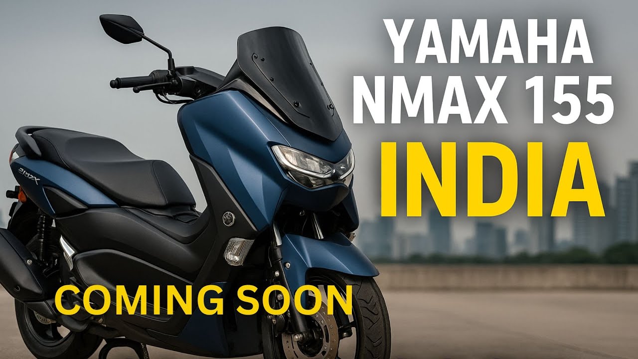Yamaha NMAX 155 India Launch | Features, Price, Launch Date | Power Scooter Revolution आने वाली है |