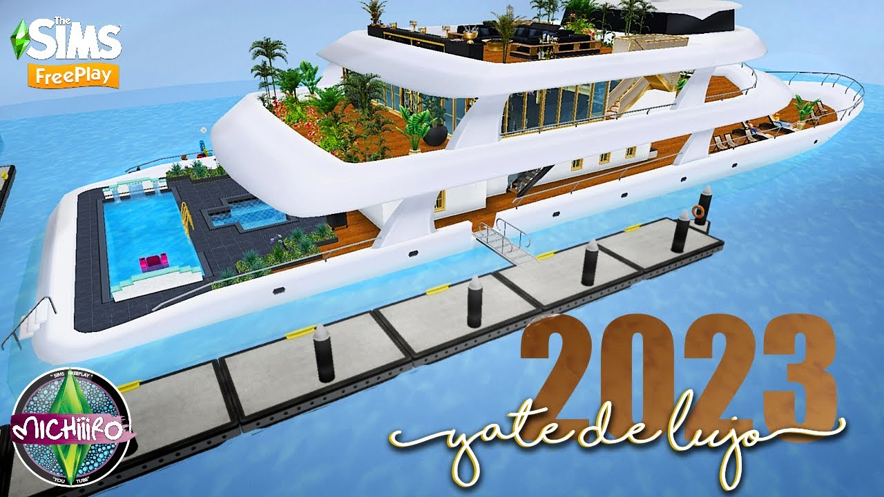 The Sims Freeplay 🛥️ Yate de Lujo | Enero 2023 💡Diseño by Michiiiro