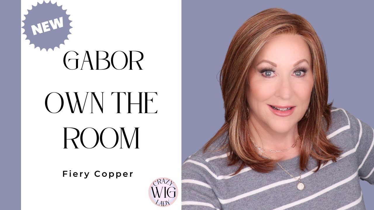 Gabor OWN THE ROOM wig review | Fiery Copper | UNBOXING | See what's NEW about this style!
