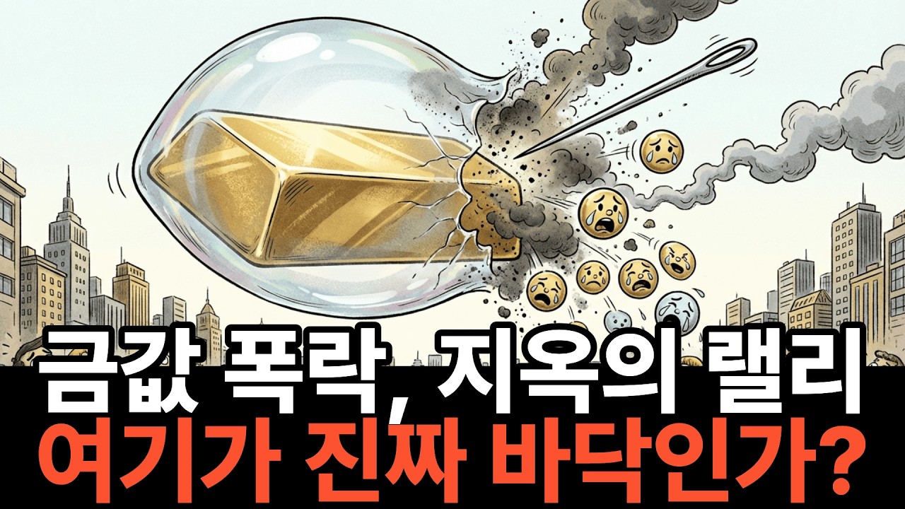 금값 폭락 더 떨어질까요? 중국의 다음 행보와 케빈 워시의 입에 달렸다