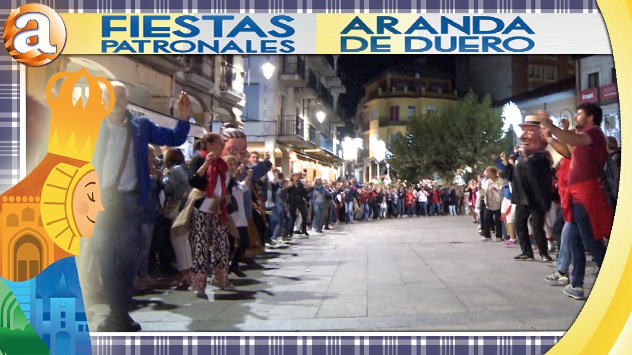 Baile de LA RUEDA y TRACA fin de fiestas | FIESTAS DE ARANDA 22 09 2024