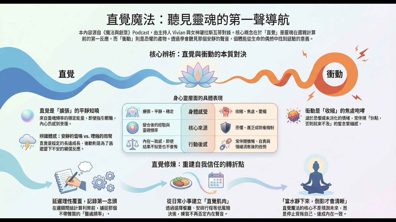 直覺魔法 如何導航我們的生命轉折
