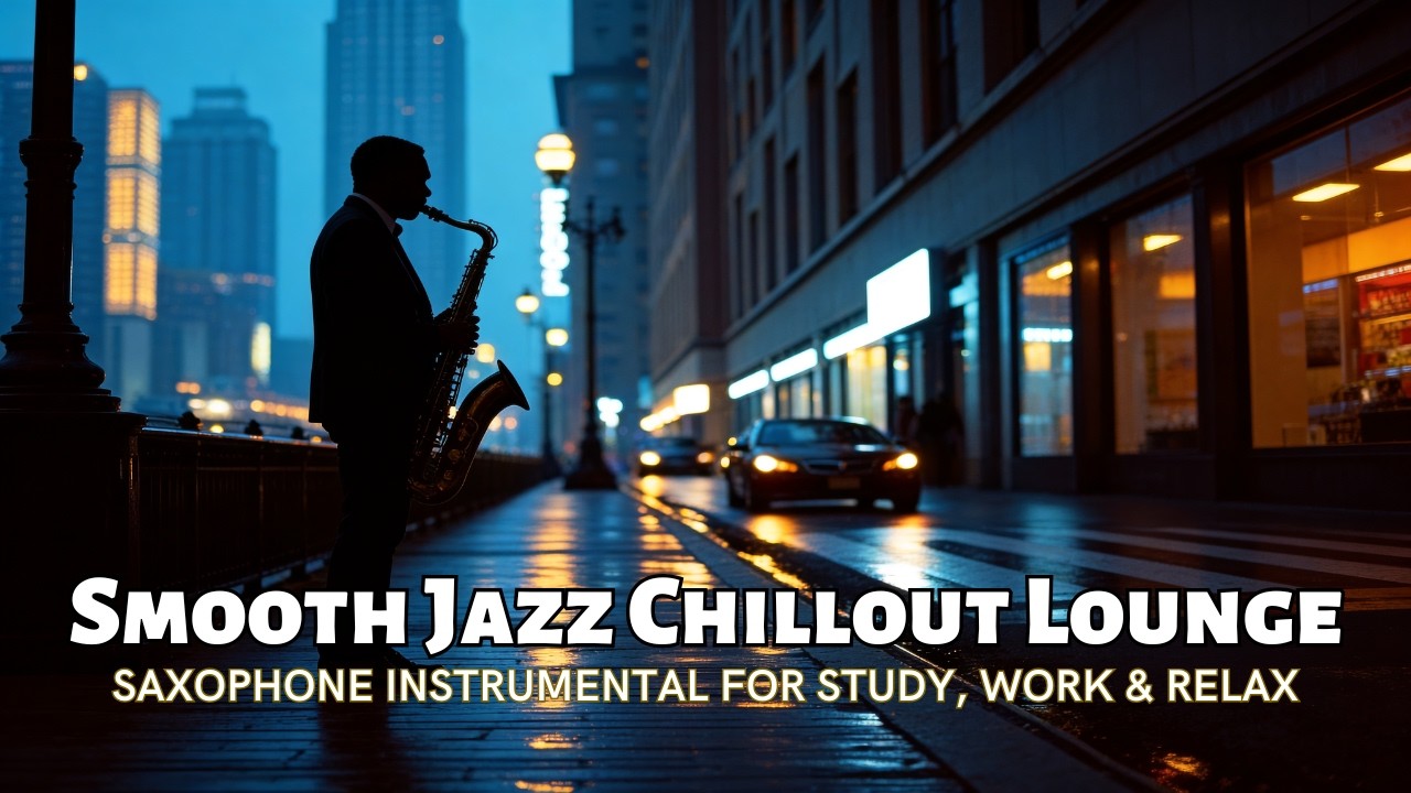 Smooth Jazz Saxophone | Relaxing Music for Study, Work, Focus & Chill | Jazz Lounge