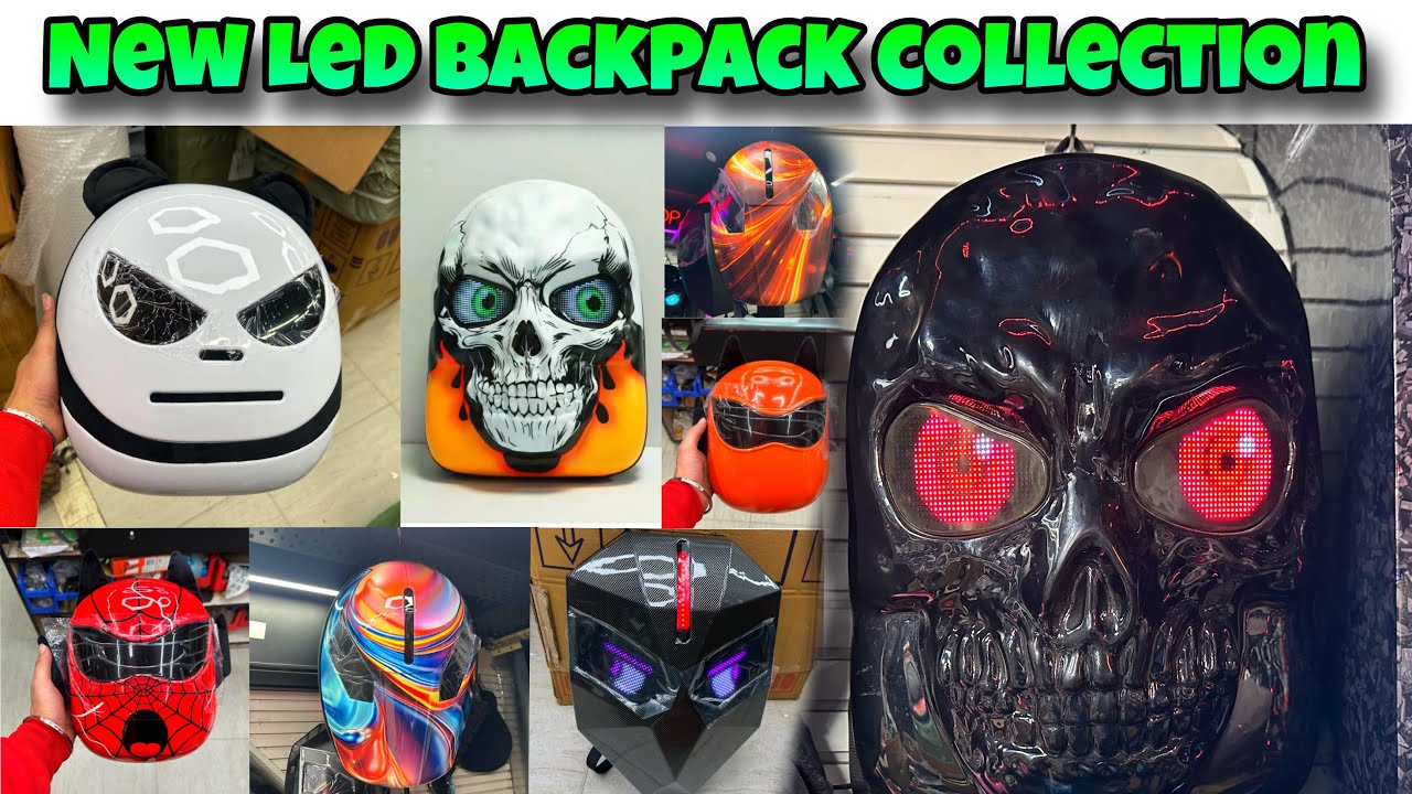 Led backpack new designs only at pgx auto accessories | New led bag models #ledbackpack 
