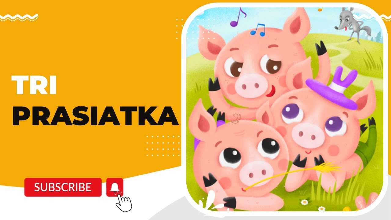 [HQ] Tri prasiatka 🐷🐷🐷 │ Audio rozpr&aacute;vka pre deti LIDL