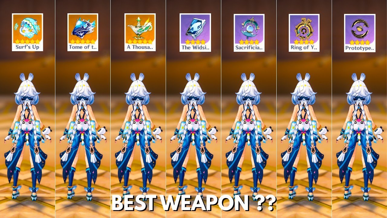 Do You Really Need Mualani's Weapon?? Best Weapon For C0 Mualani [Genshin impact]