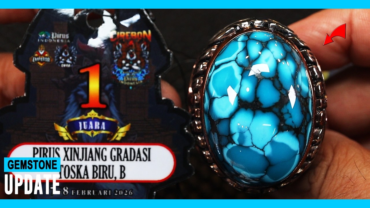 GEMSTONES UPDATE 01032026 - BATU PIRUS XINJIANG HUBEI GRADASI TOSKA BIRU HIJAU MULTIWARNA