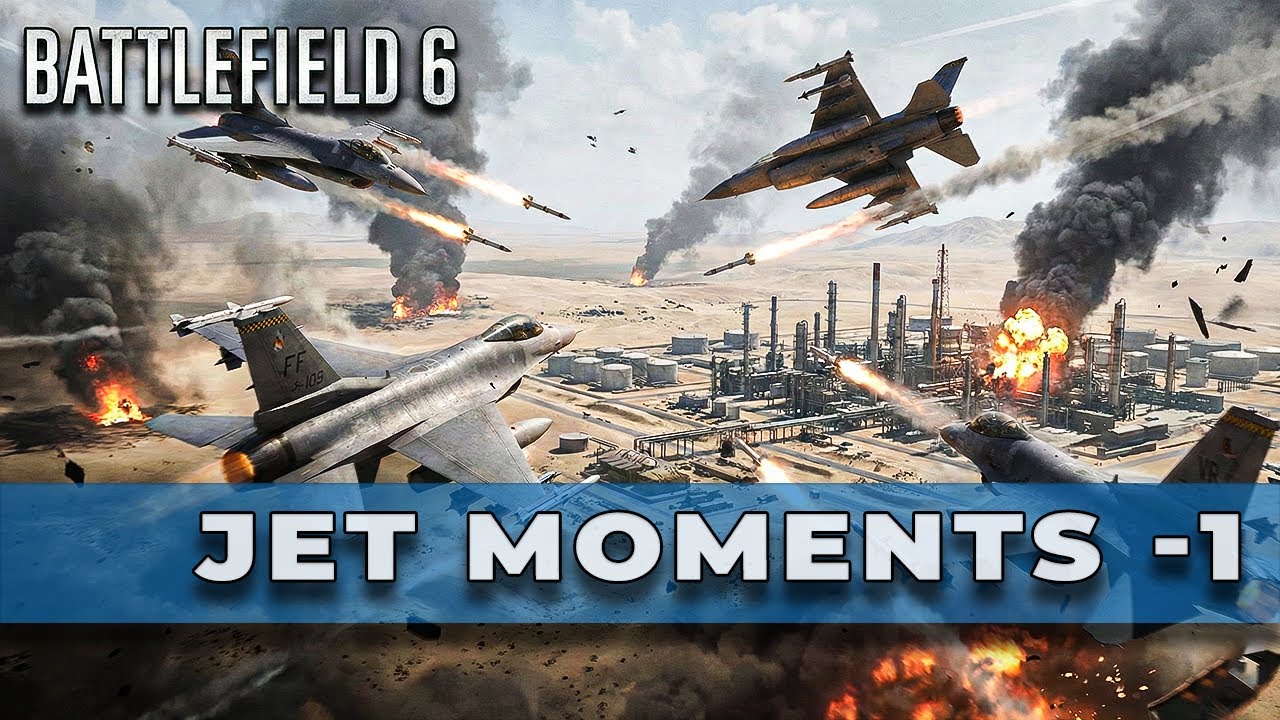 Jet Gameplay En İyi Anlar - Squad Gamepplay & Jet Moments | Battlefield 6