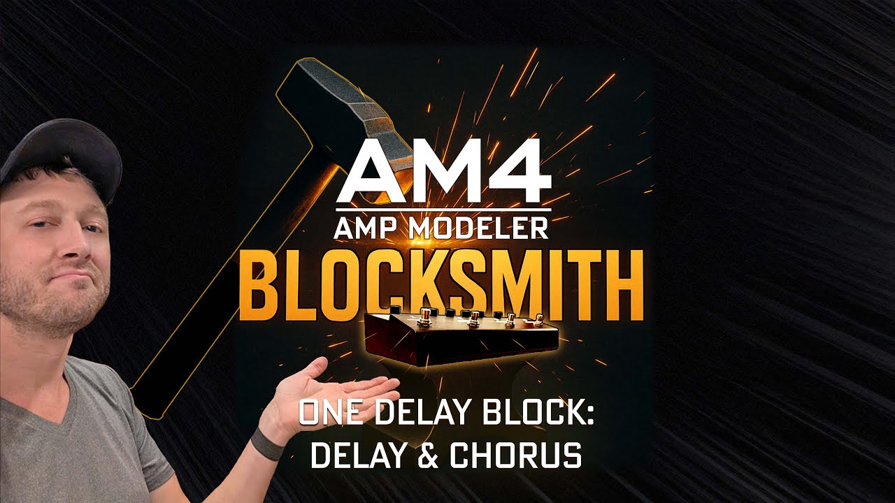 AM4 Blocksmith: Один блок задержки = хорус + задержка | Фрактальная пятница с Купером Картером, 4...