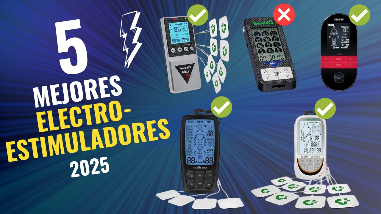 💥 Los 5 MEJORES ELECTROESTIMULADORES CALIDAD-PRECIO 2025 en Amazon ⚡ | Resultados Profesionales 💪