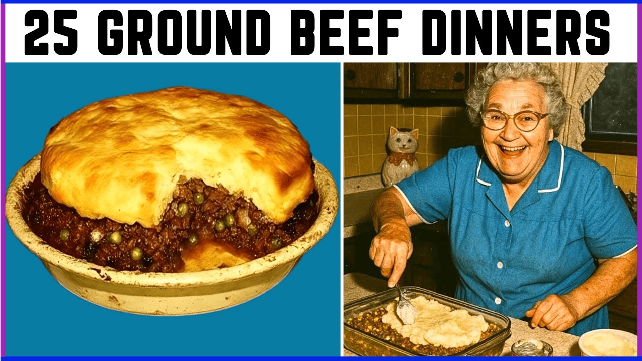 25 Forgotten Ground Beef Recipes Your Grandma Always Had On The Table!