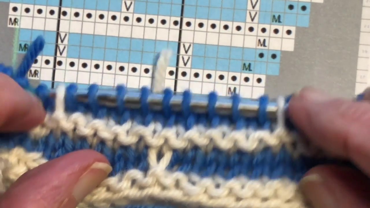 Slip Stitch Knitting & Reading the Chart