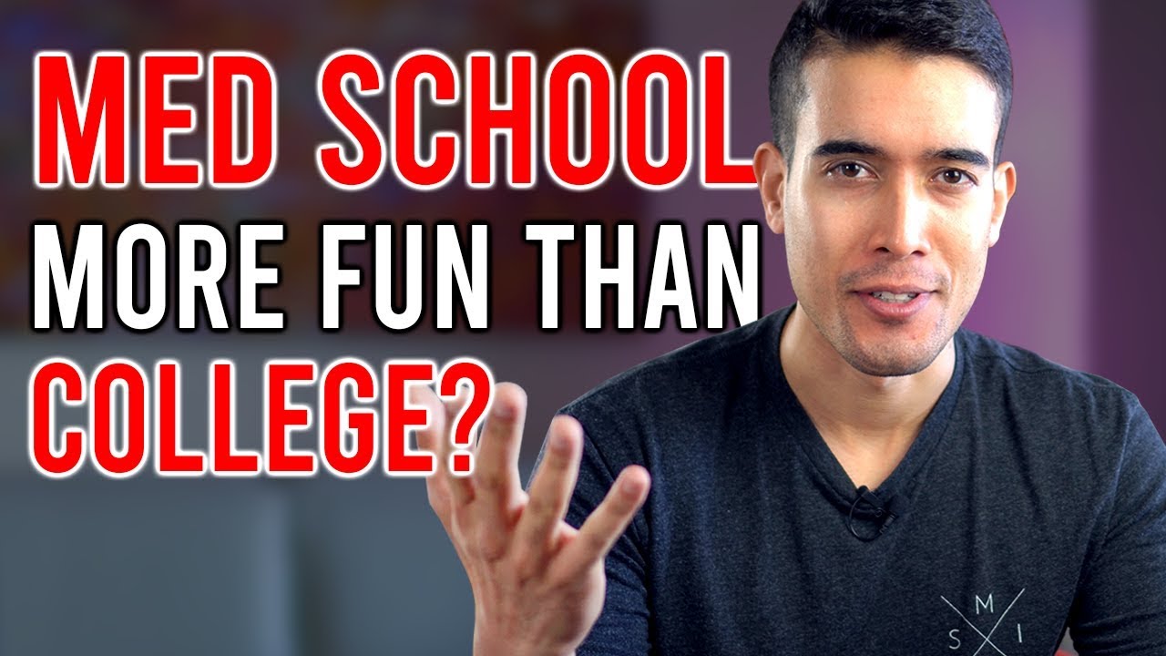 How to Enjoy Medical School MORE Than College