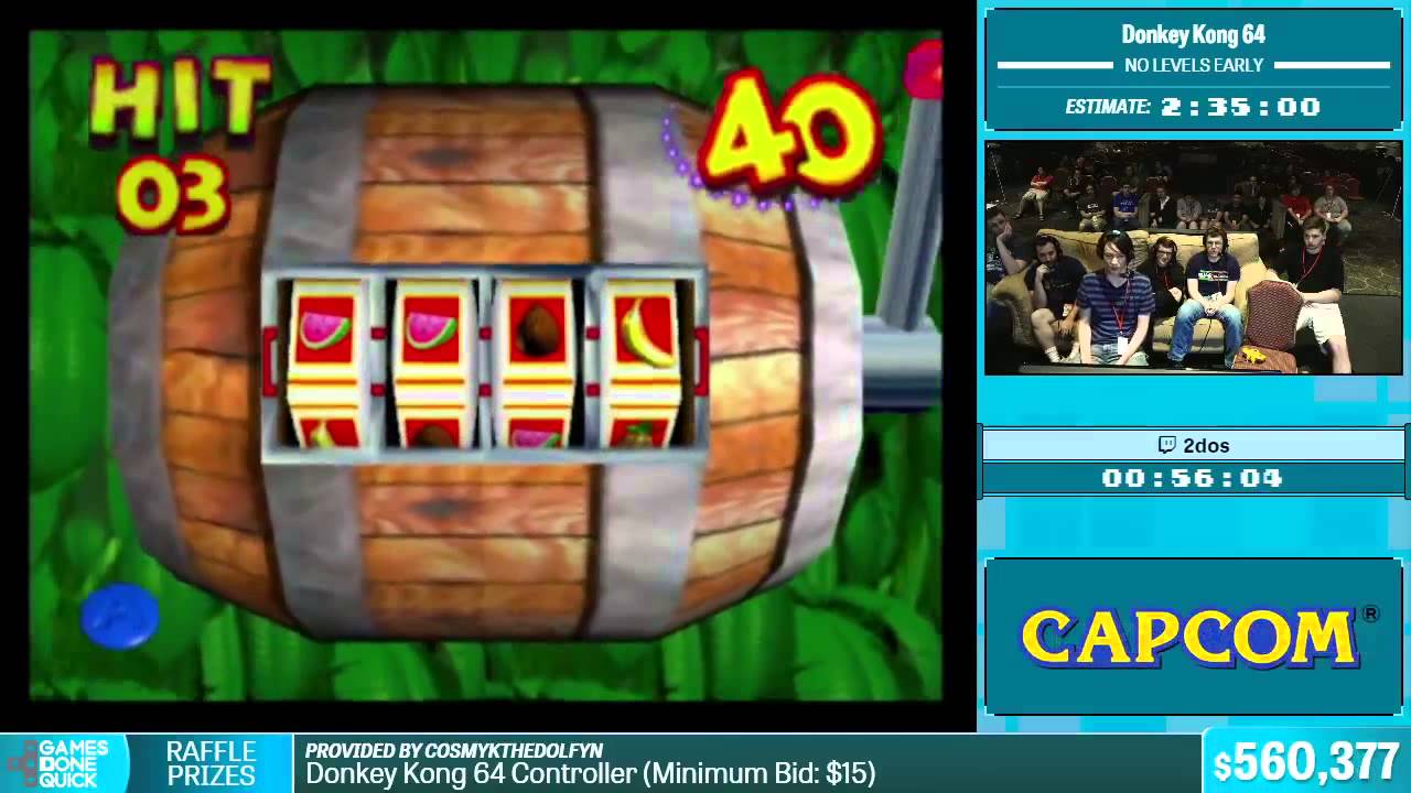 Donkey Kong 64 by 2dos in 2:21:33 - Summer Games Done Quick 2015 - Part 119