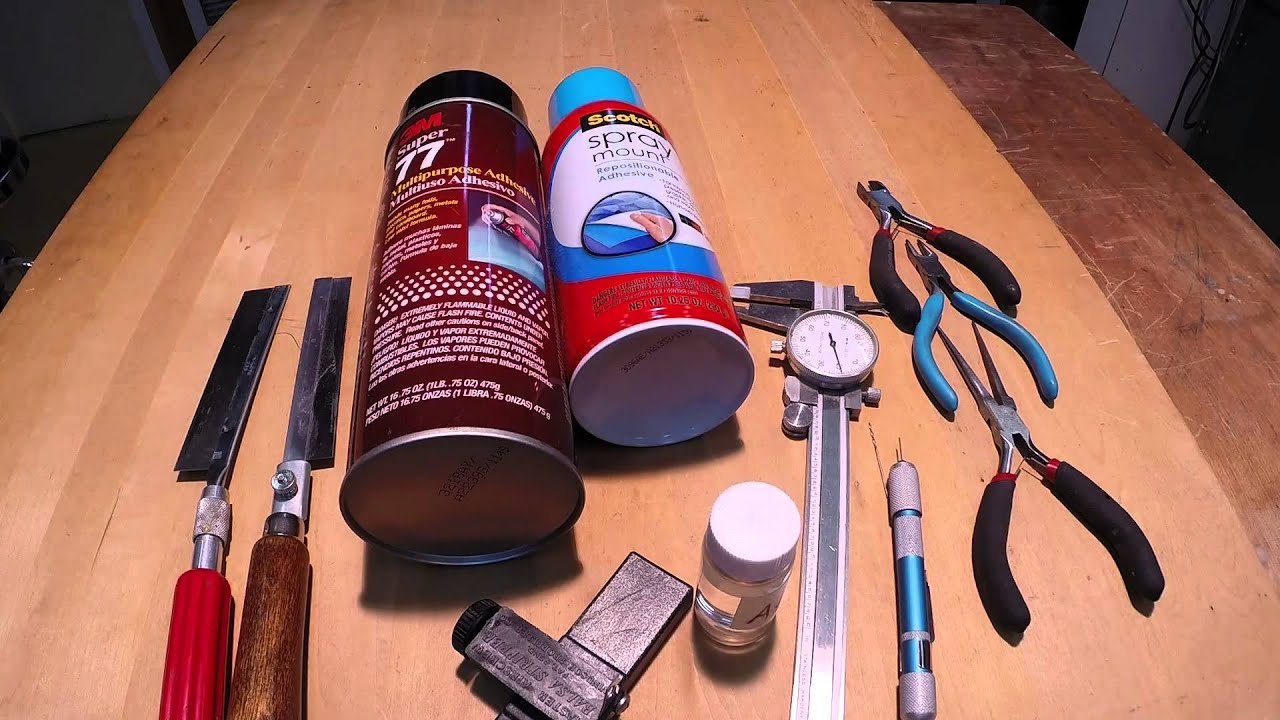 Building Techniques For Indoor Flying Models Section 7 Tools for Indoor Flying Models
