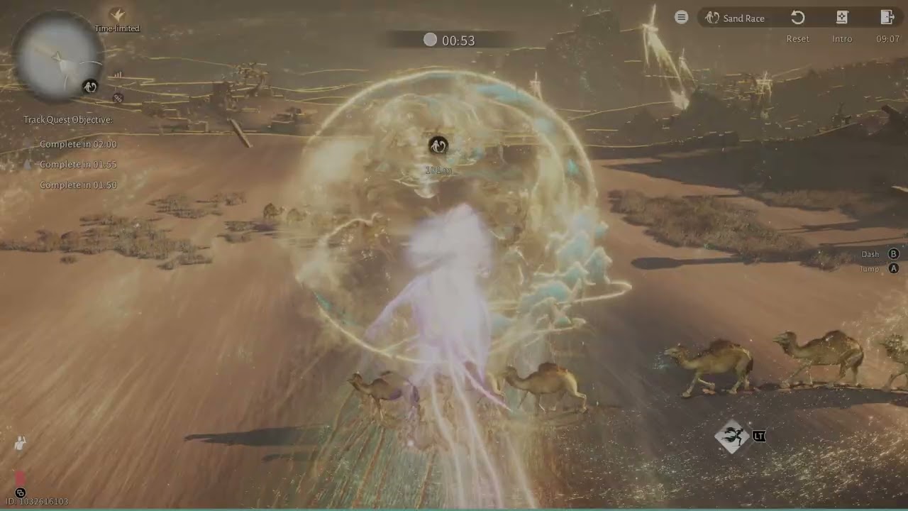 Where Winds Meet Cloud Corridor Sand Race - How to get Gold