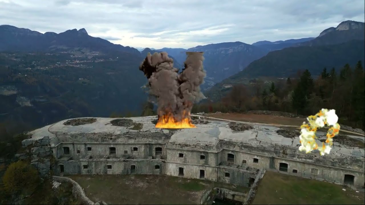 Forte Corbin. Video drone in 4K. 27 11 23