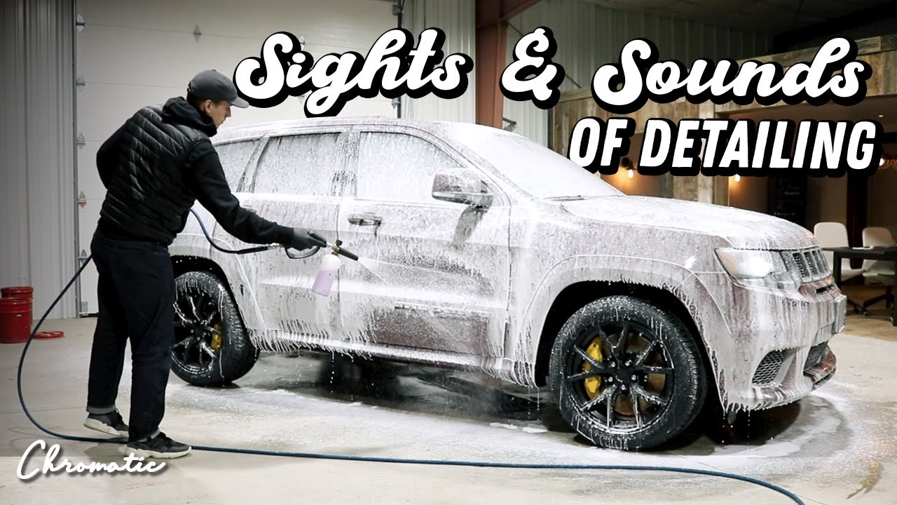 Satisfying Foam Wash - Jeep Trackhawk Exterior Auto Detailing