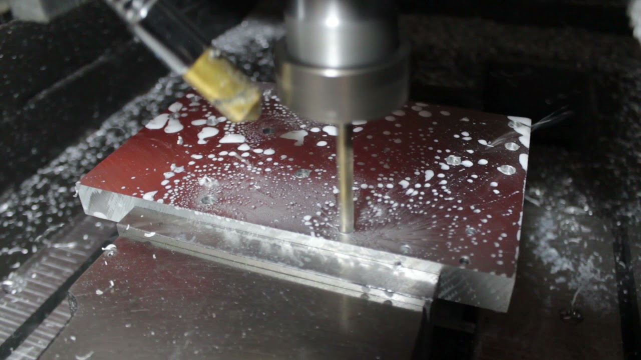 CNC Frezowanie Obróbka aluminium - Milling AL PA13 DAMATEC