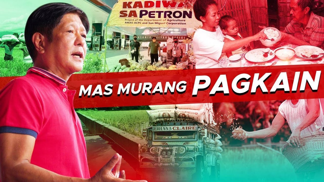 BBM VLOG #204: Mas Murang Pagkain | Bongbong Marcos