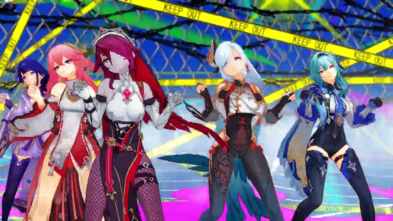 [Genshin Impact MMD] - KD/A - BADDEST HD 60 FPS / 4K