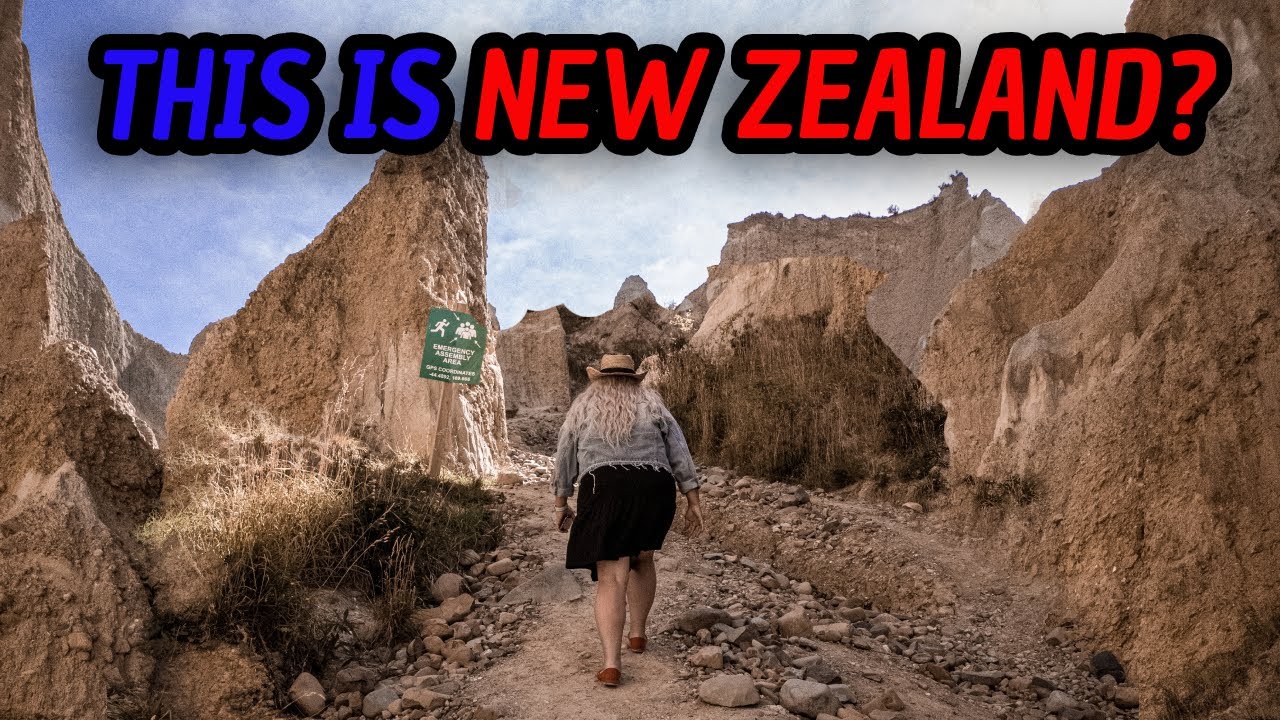 Exploring THE WILD SOUTH of NEW ZEALAND | OMARAMA CLAY CLIFFS and Oamaru
