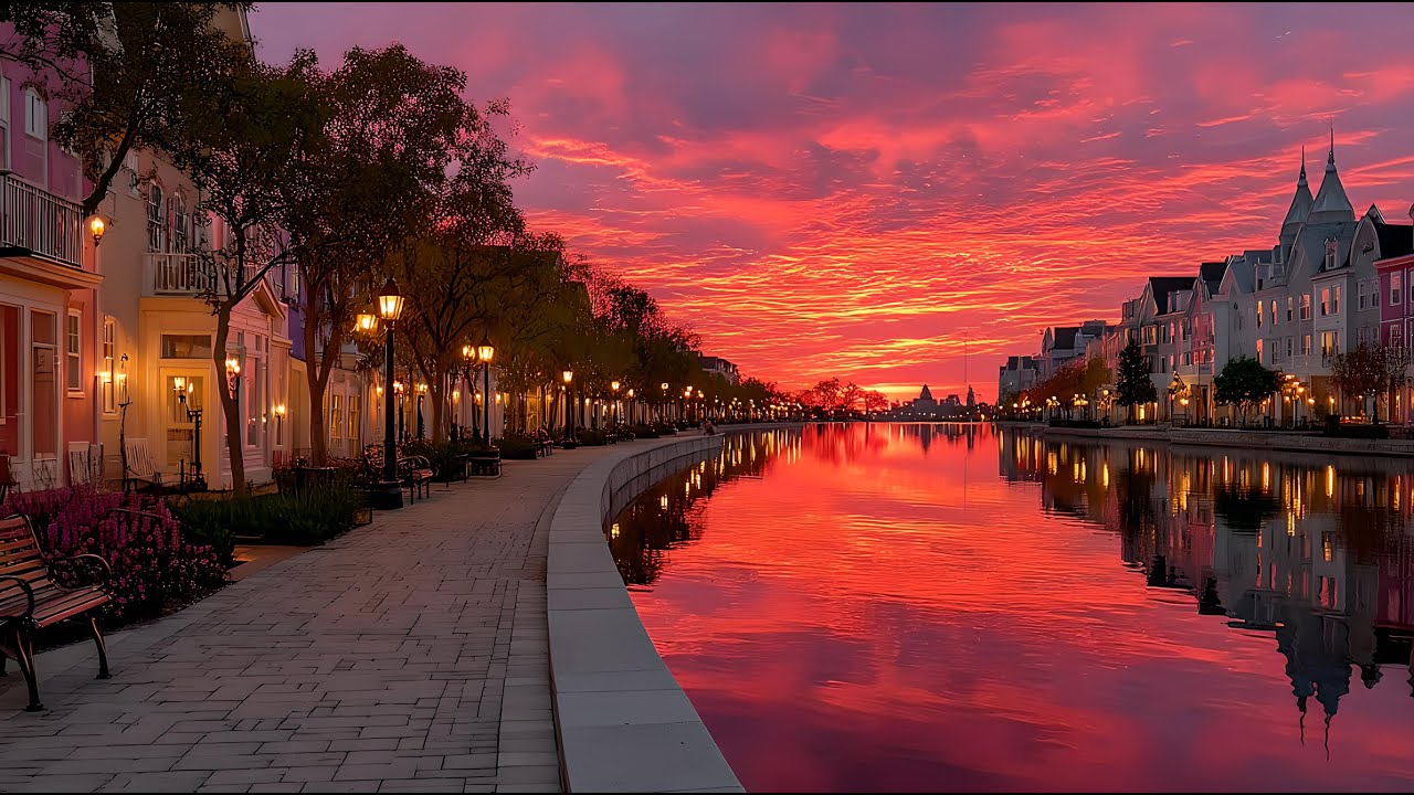 Havana Nights | Synthwave Dream 2025 | Enchanting Canal Evenings