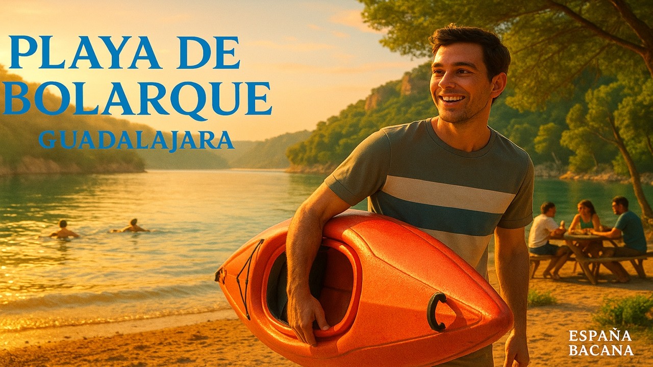 ¡Este río esconde un secreto increíble¡ Playa de Bolarque la mas cerca de Madrid