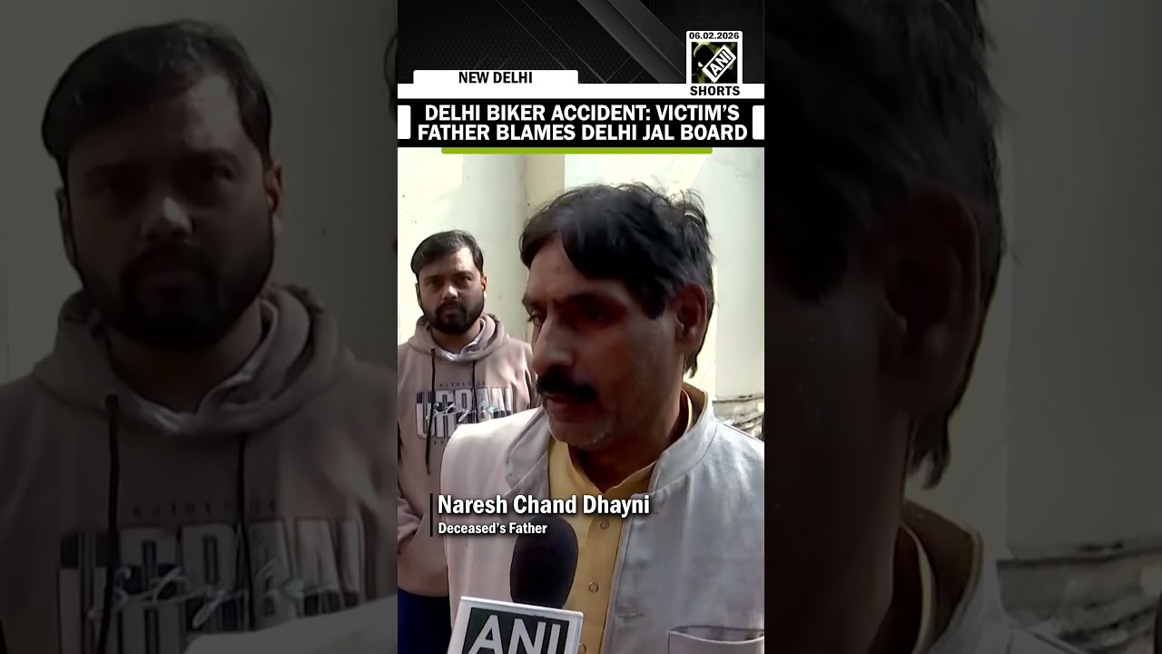 Delhi Biker Accident: Vicitim&rsquo;s father blames Administration, Delhi Jal Board for tragedy