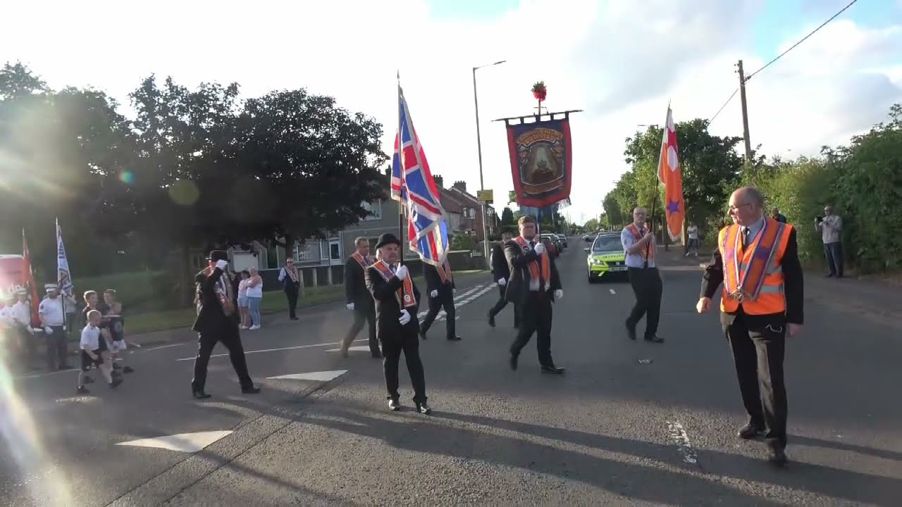(Full Parade) Carnmoney Opening of the Arch parade &  Ceremony 2021