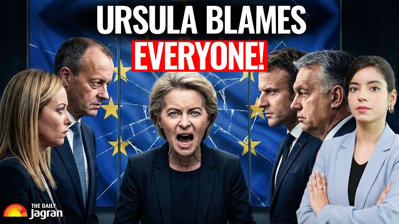 Ursula Blames EVERYONE For European Union's FAILURE! European Union DESTROYING Itself?