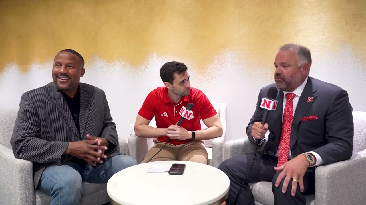Coach Matt Rhule joins the Huskers Radio Network at Big Ten Media Days