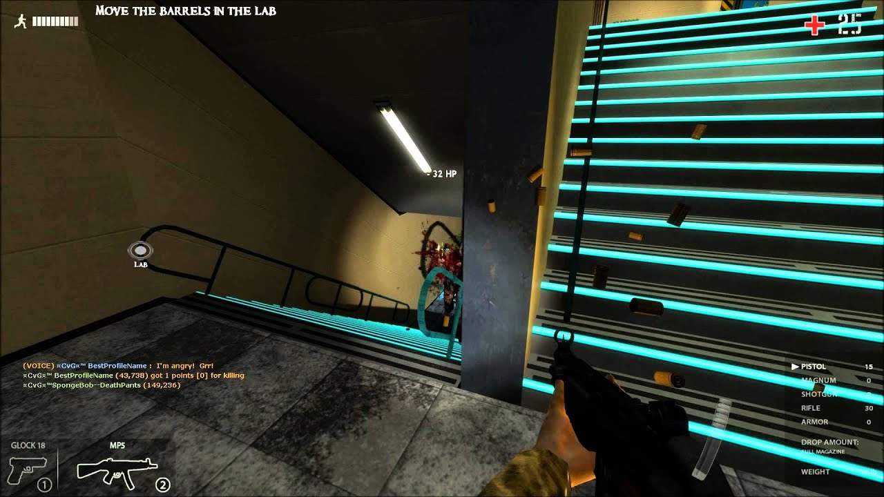 Zombie Panic Source: Aquatica Solo Round [HD]