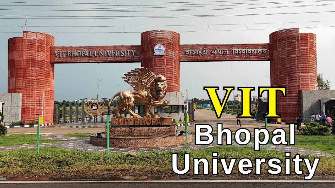 VIT BHOPAL UNIVERSITY a campus tour #vit_bhopal_university