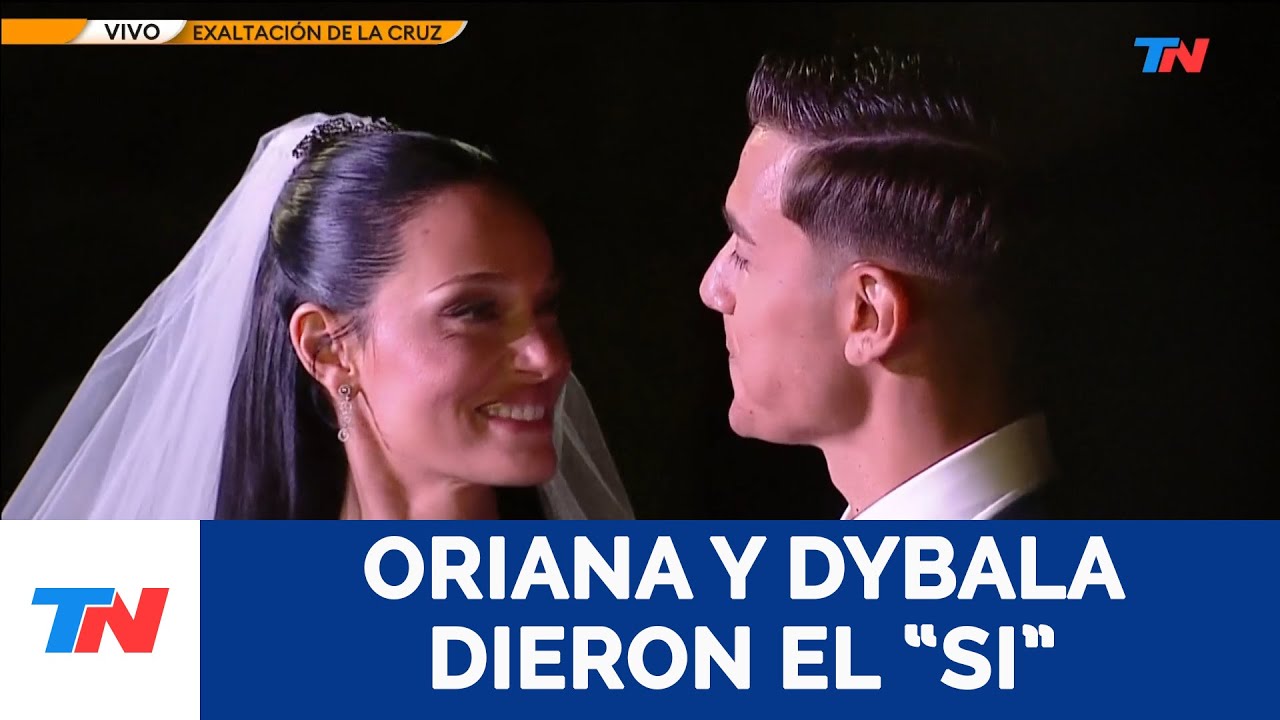 EL CASAMIENTO DEL AÑO I Oriana y Dybala salen a saludar a la prensa
